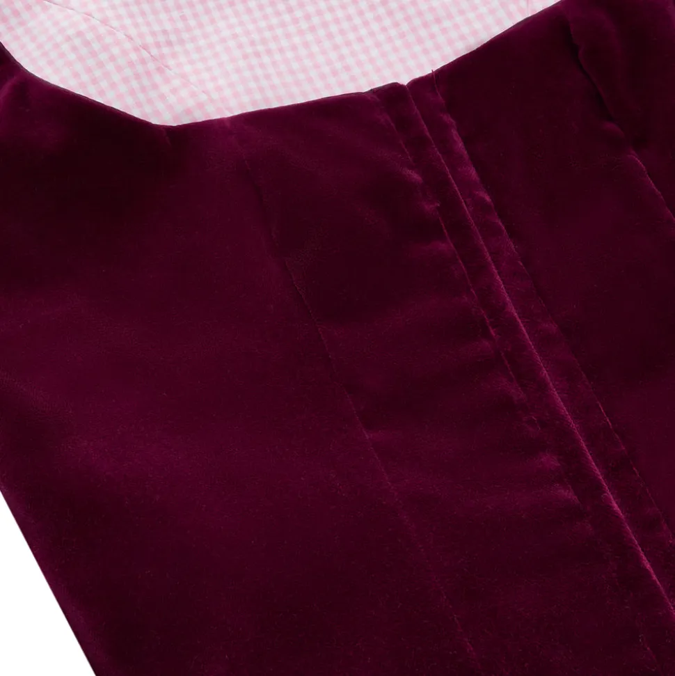 Roya Bodice in Bordeaux