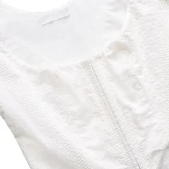 Roya Bodice in White Eyelet