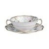 Royal Antoinette Cream Soup Bowl & Stand