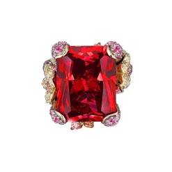 Ruby Cinderella Ring