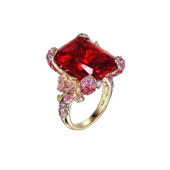 Ruby Cinderella Ring