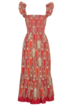 Ruby Dress in Lana Egret