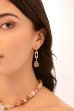 Ruby Red Earrings