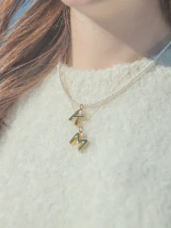 Rue Necklace in White