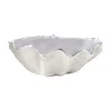Ruffled Edge Scallop Bowl