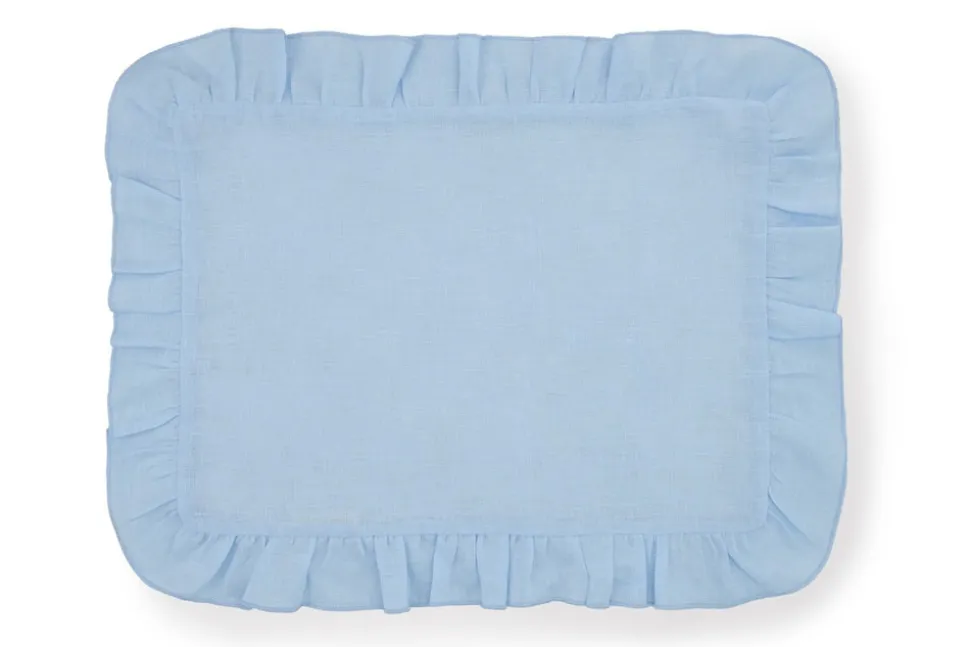 Ruffles Mavi Napkin and Placemat, Set of 2