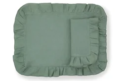 Ruffles Sea Sonen Napkin and Placemat, Set of 2