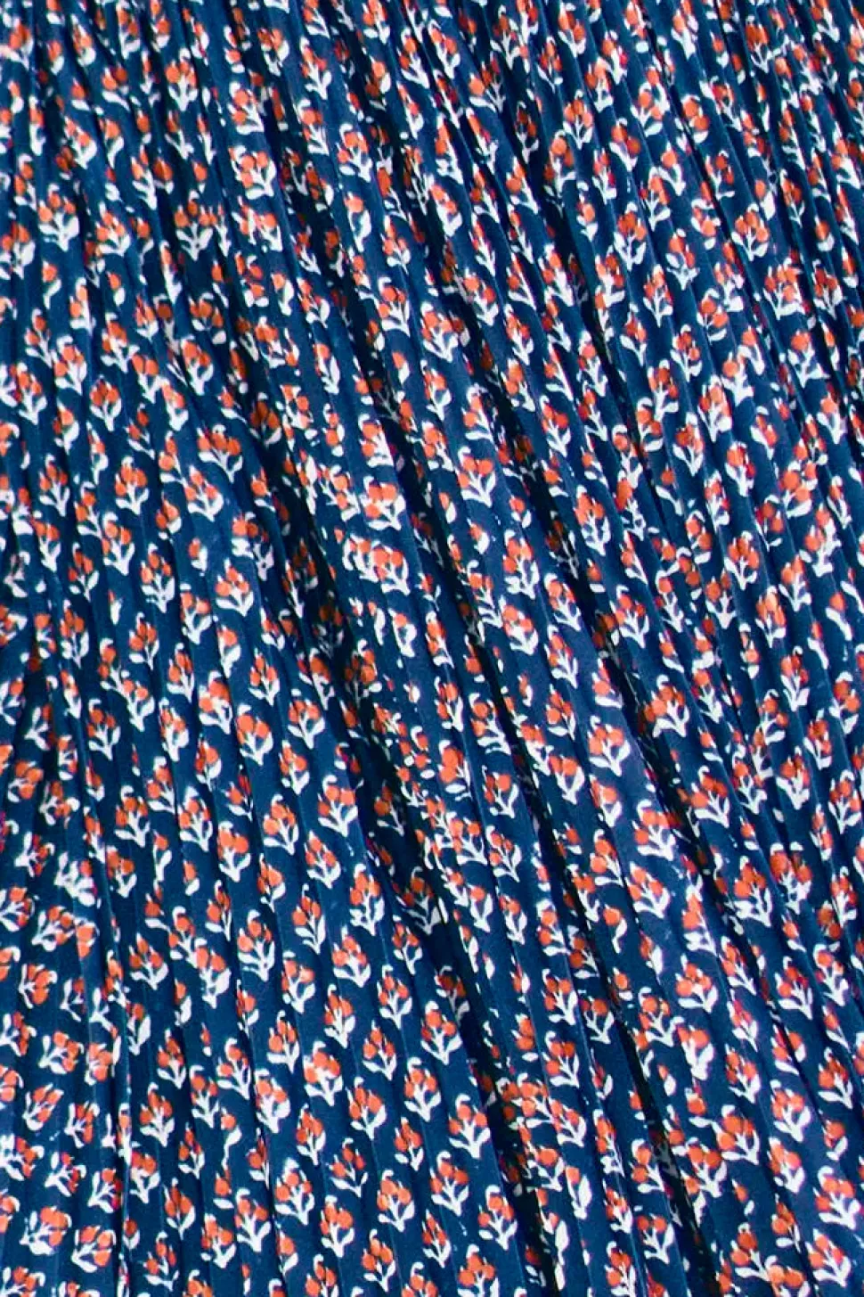 Sabine Dress in Autumn Fleur Navy