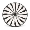 Salad Plate With Candy Cane Stripes