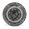 Salad Plate With Hand Painted Designs