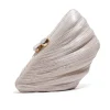 Saline Clutch in Ivory
