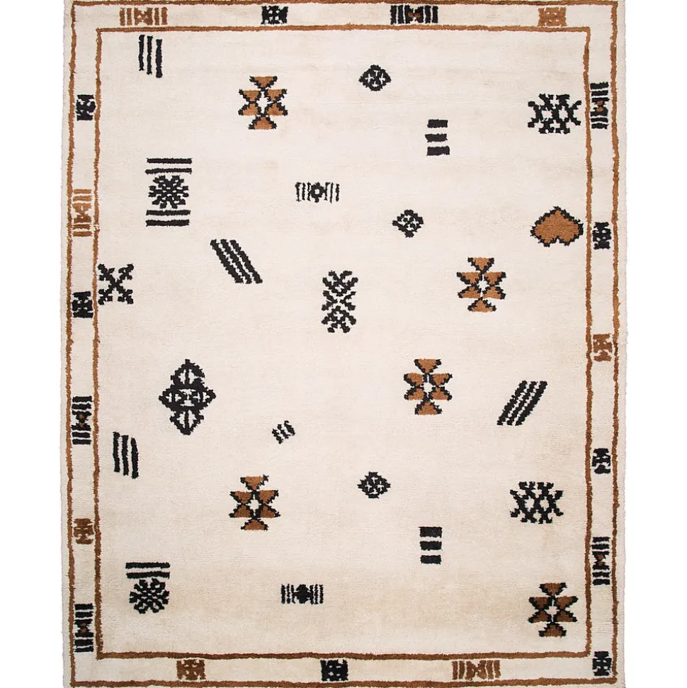 Samsun Moroccan Wool Rug in Carbon
