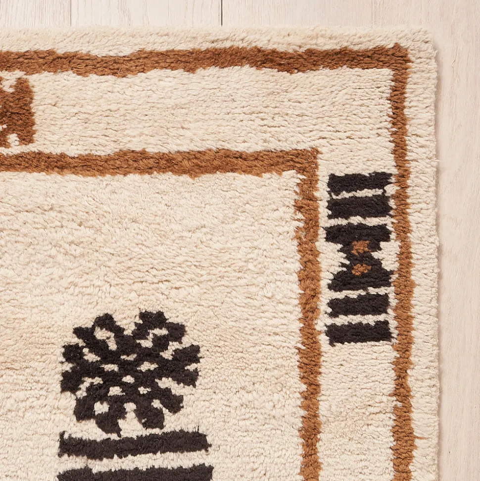Samsun Moroccan Wool Rug in Carbon