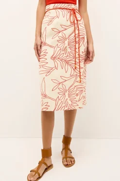 Sandra Skirt in Tigerlily