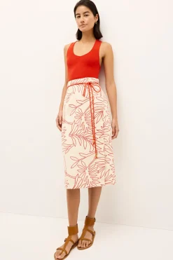 Sandra Skirt in Tigerlily
