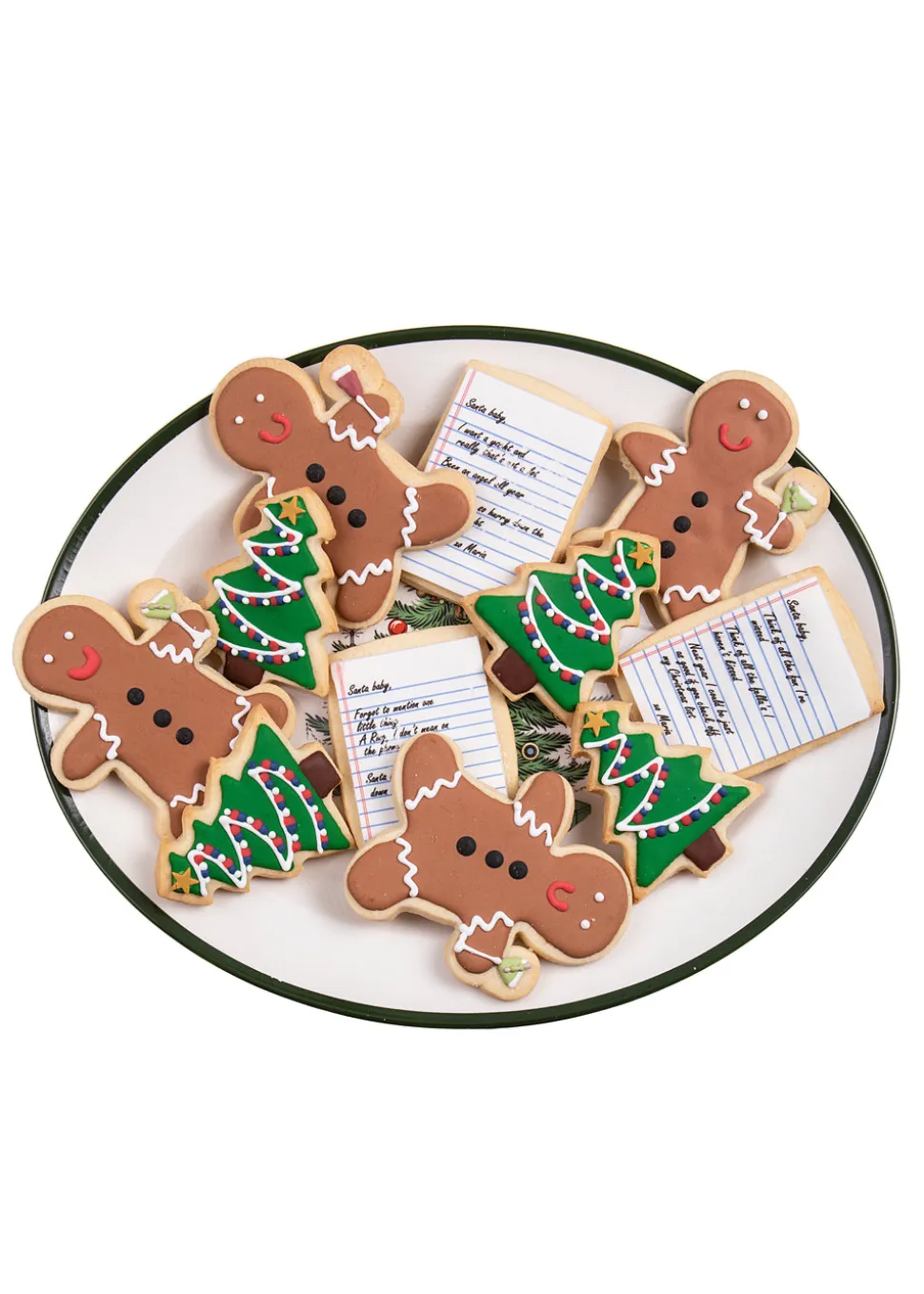 Santa Baby Sugar Cookies, Set of 12