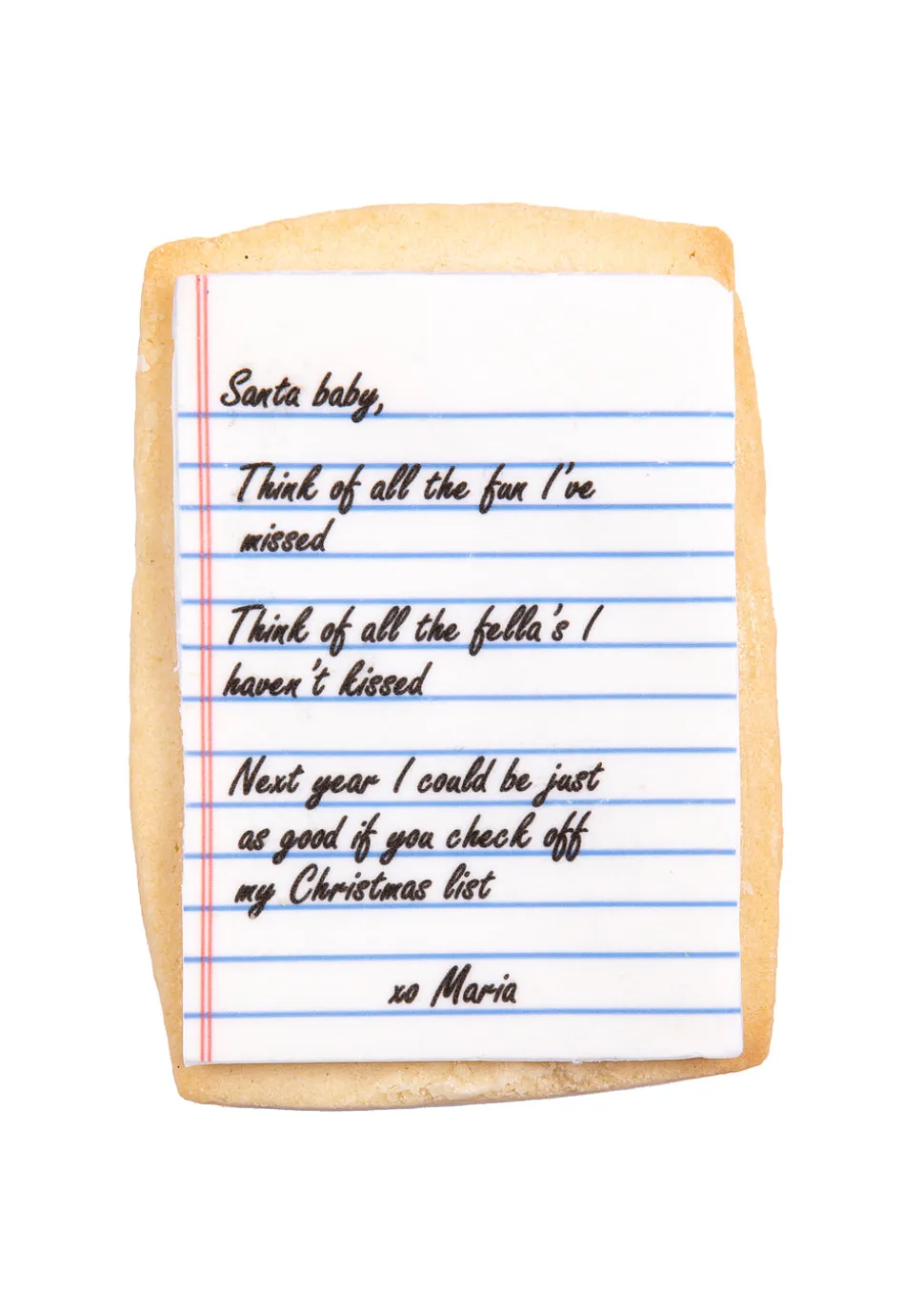 Santa Baby Sugar Cookies, Set of 12