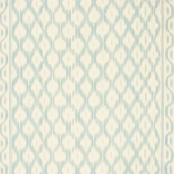 Santa Monica Ikat Wallpaper in China Blue