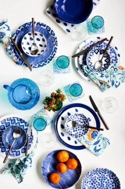 Santorini Diamond Salad Plate