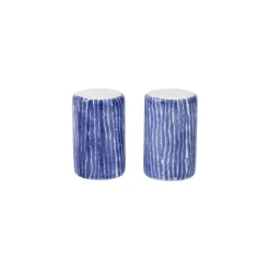 Santorini Stripe Salt & Pepper