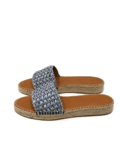 Saran Sandal in Blue