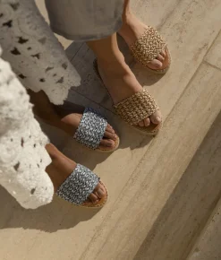 Saran Sandal in Brown