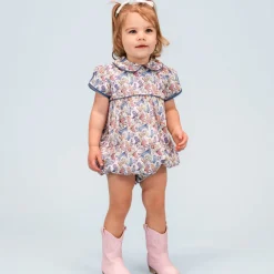 Sarita Girl Bubble in Boots Print