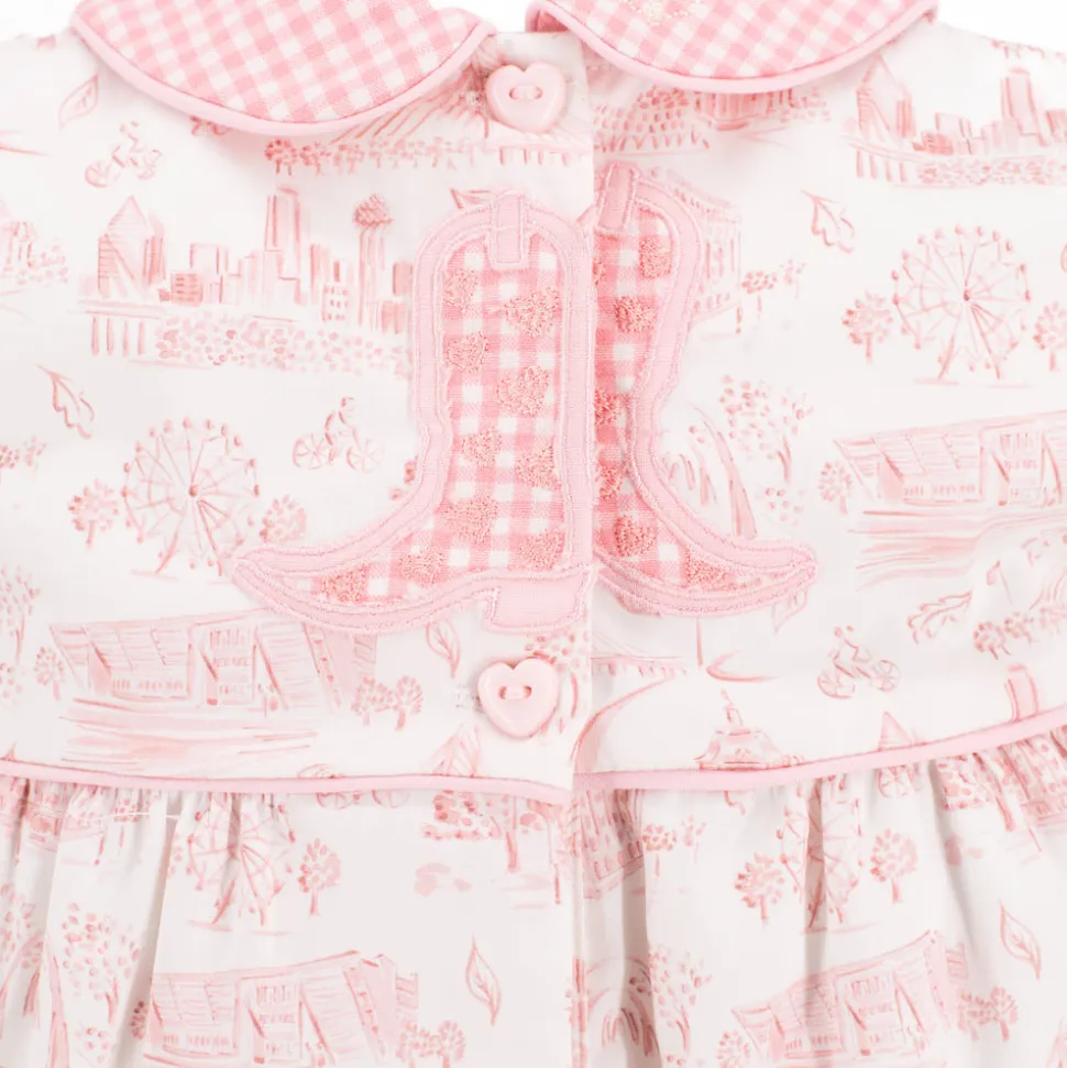 Sarita Girl Bubble in Dallas Print