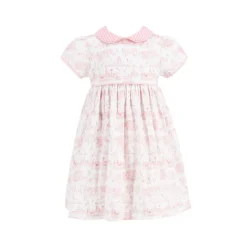Sarita Girl Dress in Dallas Print