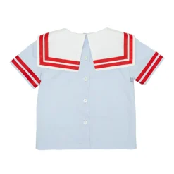 Saylor Shorts Set in Red Ribbon