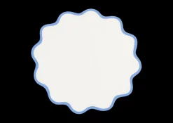 Scallop Edge Circle Placemat, Set of 4