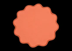 Scallop Edge Circle Placemat, Set of 4