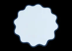 Scallop Edge Circle Placemat, Set of 4