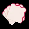 Scallop Edge Napkin, Set of 4