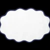 Scallop Edge Oval Placemat, Set of 4