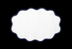 Scallop Edge Oval Placemat, Set of 4