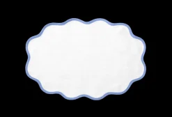 Scallop Edge Oval Placemat, Set of 4