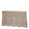 Scallop Entry Console 48"