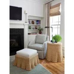 Scallop Round Side Table