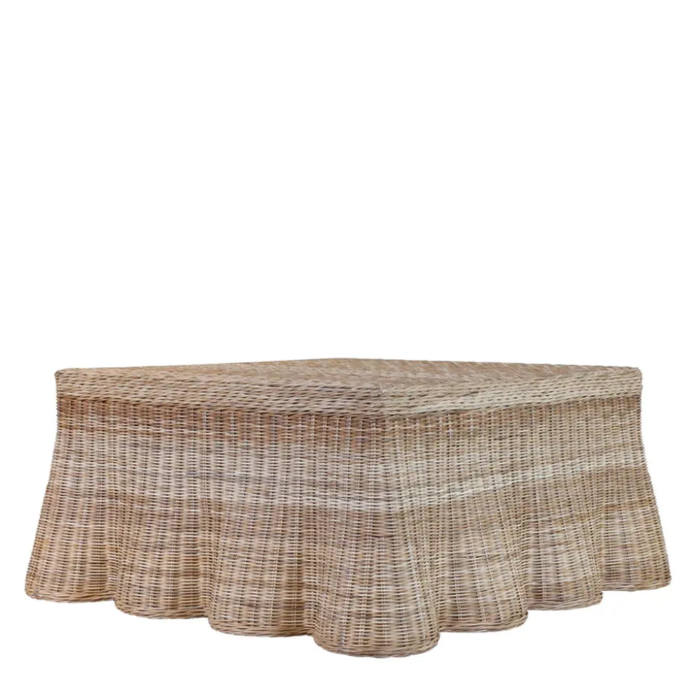 Scallop Square Coffee Table