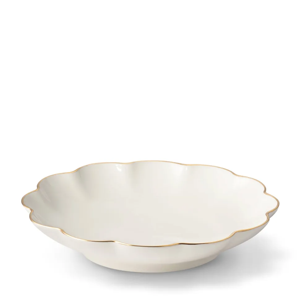 Scalloped Nesting Serving Dishes, Set of 3