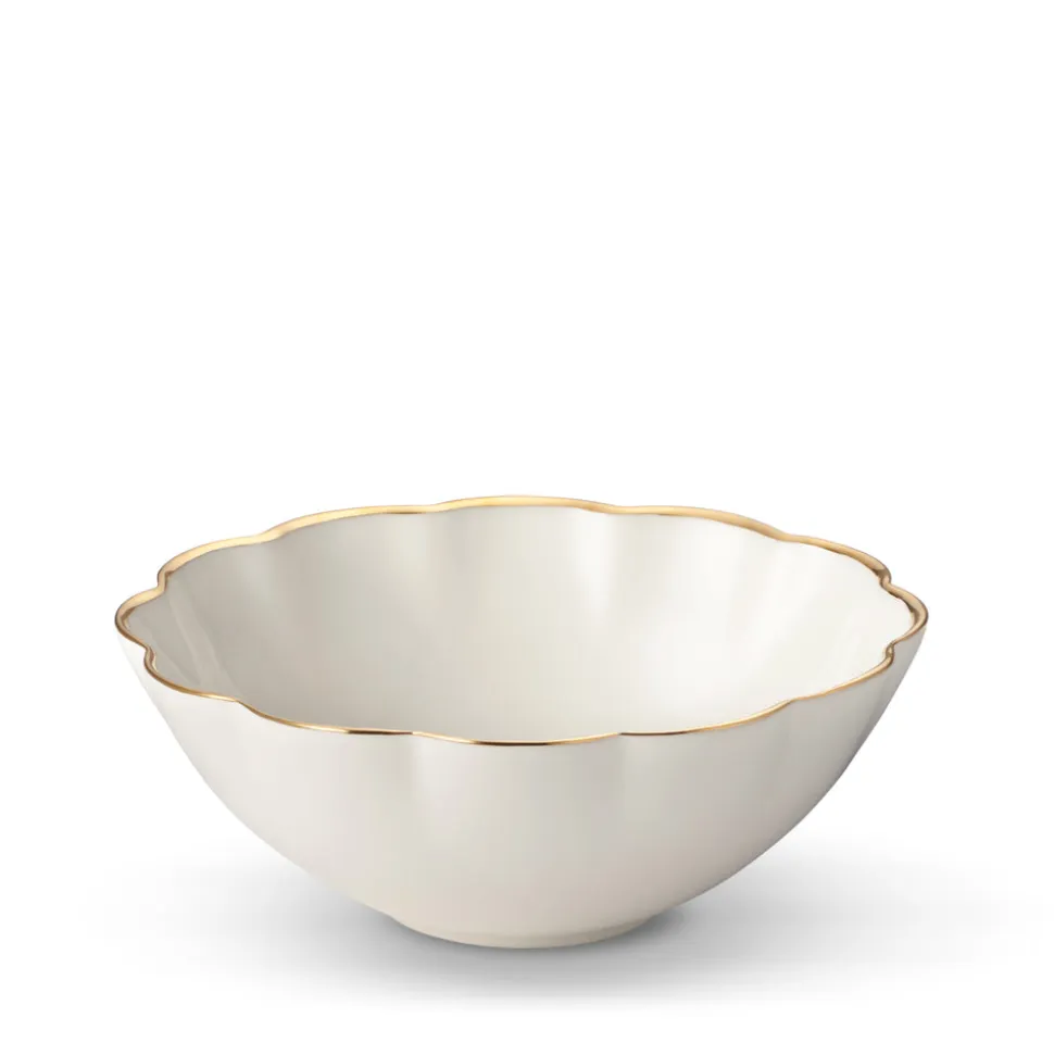 Scalloped Nesting Serving Dishes, Set of 3