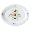 Scandinavian Floral 14" Oval Platter