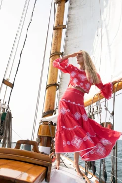 Scarlet Willow Top