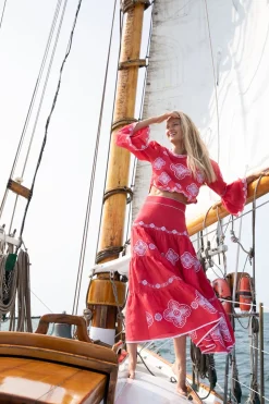 Scarlet Willow Top