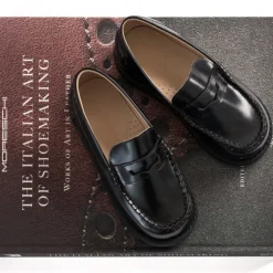 Scholar Moccasin Black
