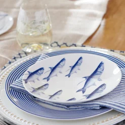School of Fish Coupe Salad Plate