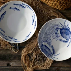 School of Fish Wide Serving Bowl