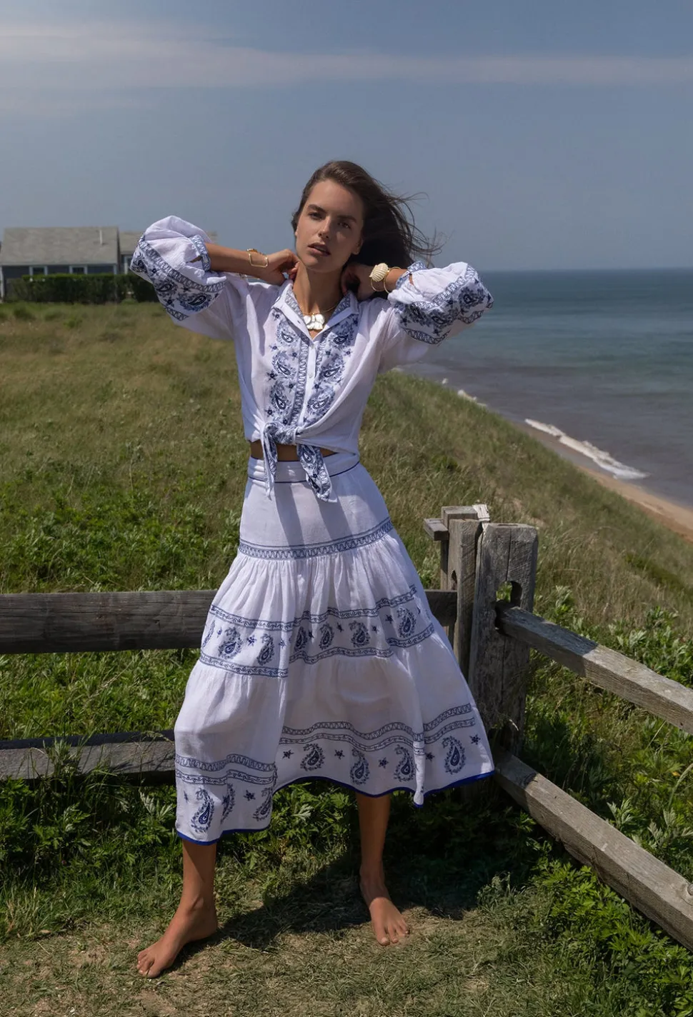 Seaside Blaire Tiered Skirt