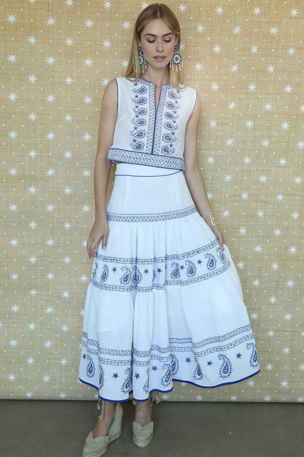 Seaside Blaire Tiered Skirt